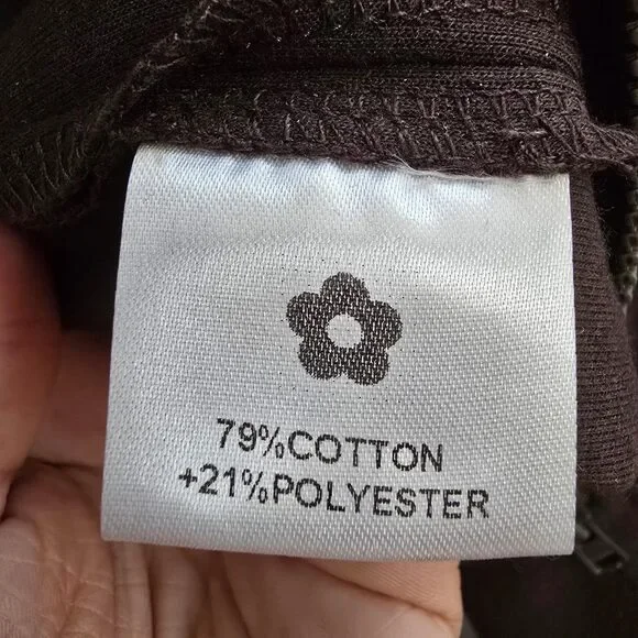 The Hippie Shake Brown Flare Leg Jumpsuit Size 6 - Picture 11 of 12